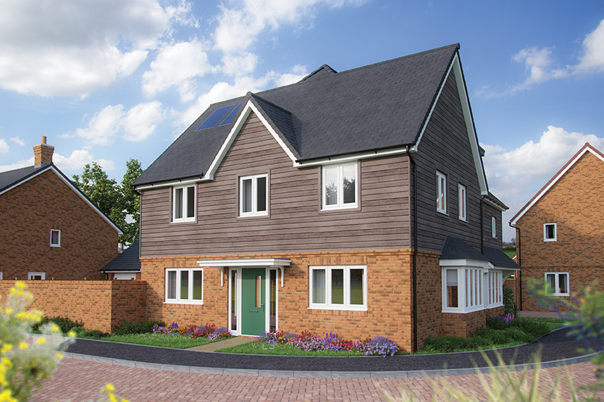 Home 231 The Chestnut Albany Park, Church Crookham New Homes For